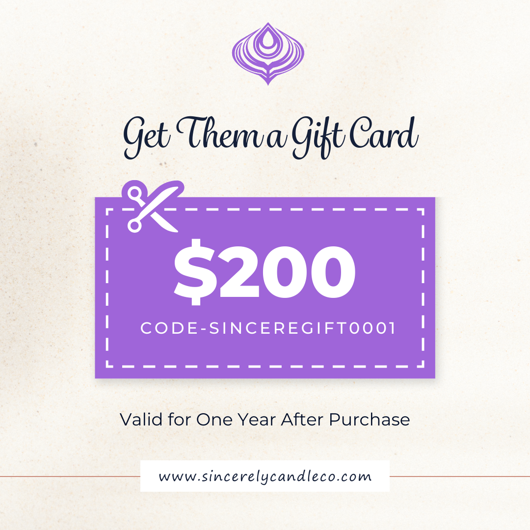 Sincerely Gift Card